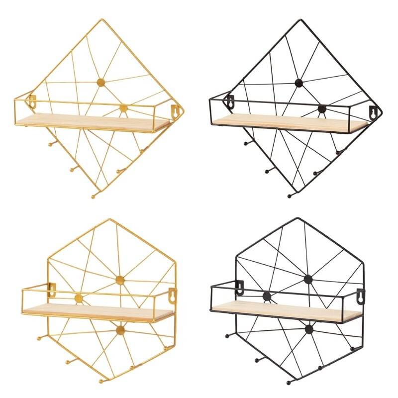 Σιδερένια οργάνωση δωματίου Ράφι θήκης για κλειδί τοίχου Organizer μπάνιου Ράφι αποθήκευσης για είδη σπιτιού και κουζίνας Ράφι αποθήκευσης καλλυντικών