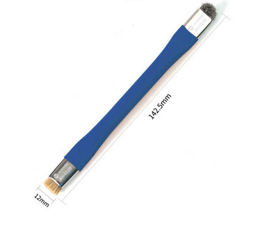 Διπλή κεφαλή Αντιστατική ESD Ασφαλής σκληρή βούρτσα για τηλέφωνο Μητρική πλακέτα Circuit Cleaner Εργαλεία καθαρισμού πληκτρολογίου υπολογιστή