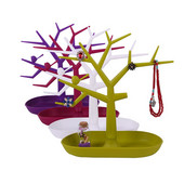 Bird Tree Branch Storage Rack Βραχιόλι Δαχτυλίδια Κρεμαστό Organizer Πλαστική κρεμάστρα ράφι Κλειδιά σκουλαρίκι Οθόνη βάσης