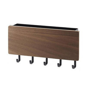 Durų pakabinimo kabliukas Medinė dekoratyvinė sieninė lentyna Įvairios daiktų laikymo dėžutės Prateleira Kabykla Organizatorius Raktų kabyklos daugiafunkcis laikiklis