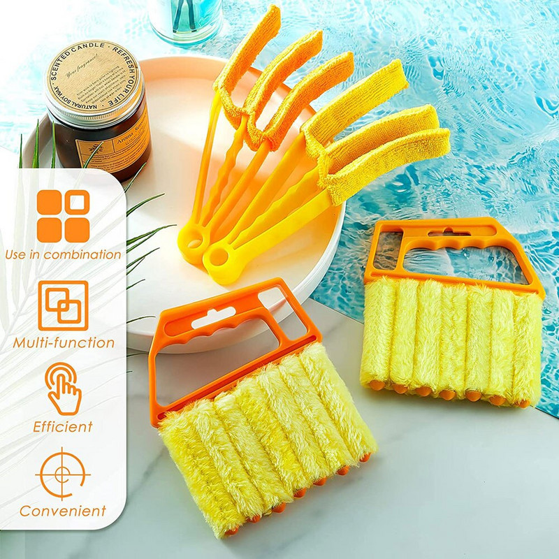 Aknaluugihari, kasulik mikrokiust aknapuhastushari, konditsioneer tolmupuhastusvahend ruloode puhastuslapp A001