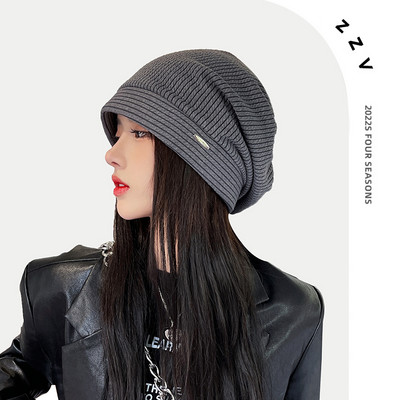 Γυναικείο casual φθινοπωρινό καπέλο με γράμματα