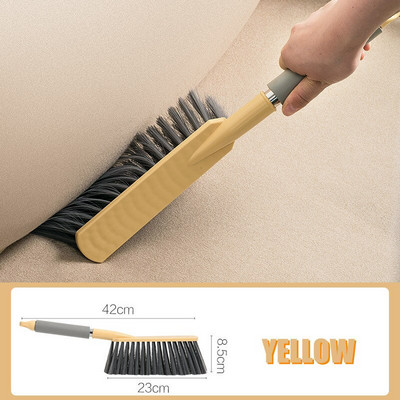 Μακρύς καναπές κρεβατιού βούρτσα καθαρισμού κρεβατοκάμαρας Βούρτσα καθαρισμού με μαλακές τρίχες οικιακής χρήσης Βούρτσα καθαρισμού με μακριά λαβή καθαρισμού σκόνης Εργαλεία καθαρισμού