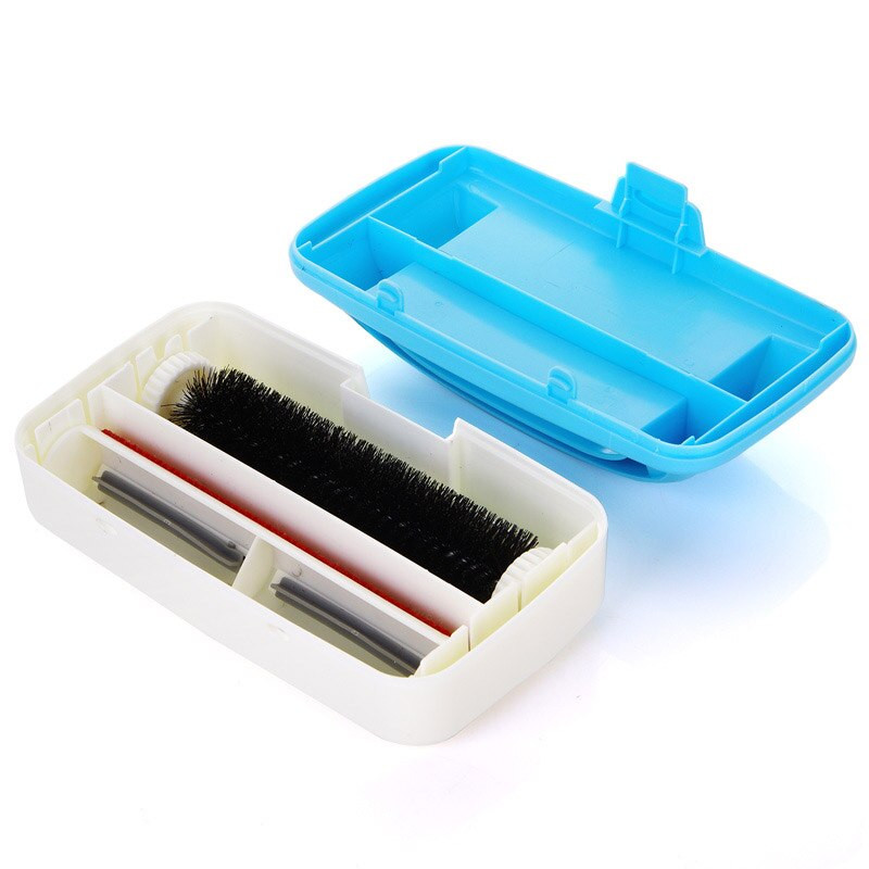 Täiendava kahe rulliga tolmupuhastushari vaibalaua diivaniharja puhastusvahend plastikust käeshoitav purupuhastusseade mustuse puhastamiseks