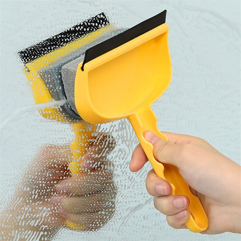 Εργαλεία υαλοκαθαριστήρων πολλαπλών λειτουργιών Βούρτσα καθαρισμού τζαμιών διπλής όψης Εργαλεία οικιακού καθαρισμού Καθαρό gadget για μπάνιο