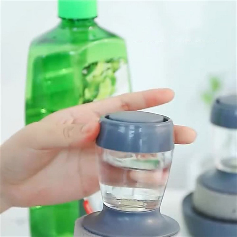 Kuhinjska četka Lonac Artefakt Četka za čišćenje u kućanstvu Vertikalna preša Lazy Dish Automatsko dodavanje tekućine Alat za čišćenje četke za pranje