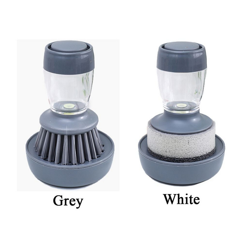 Kuhinjska četka Lonac Artefakt Četka za čišćenje u kućanstvu Vertikalna preša Lazy Dish Automatsko dodavanje tekućine Alat za čišćenje četke za pranje