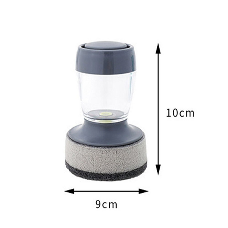 Kuhinjska četka Lonac Artefakt Četka za čišćenje u kućanstvu Vertikalna preša Lazy Dish Automatsko dodavanje tekućine Alat za čišćenje četke za pranje