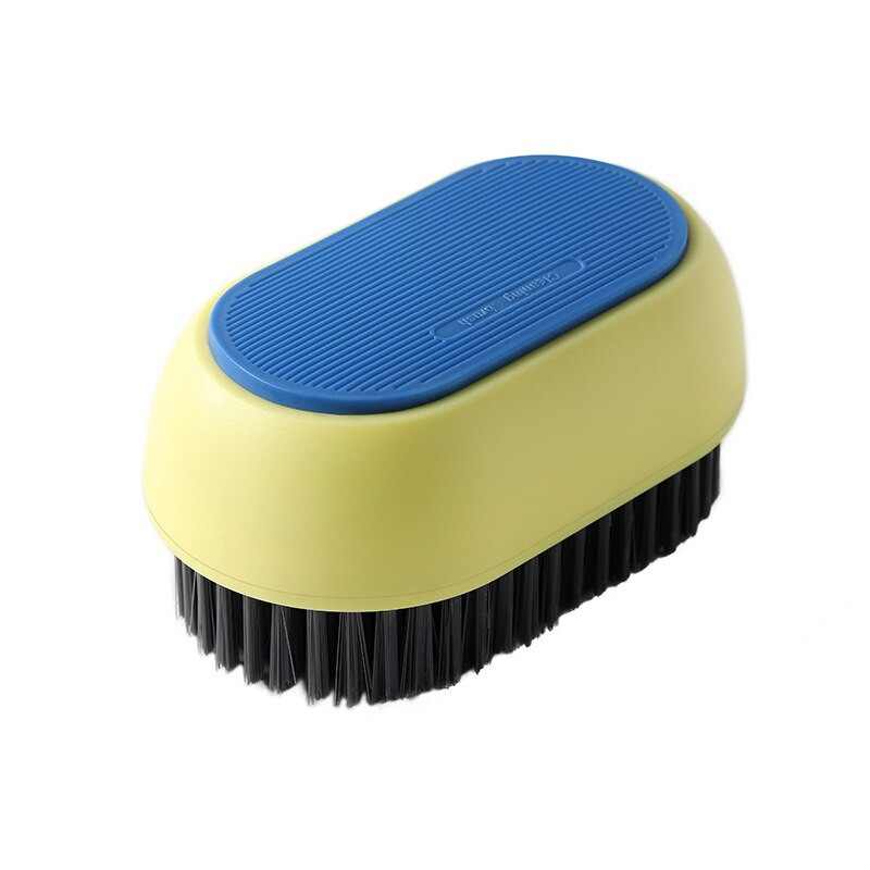 Pika varrega kingahari Pehme hari, mis on tabanud värvi pesuhari, ei tee jalanõudele haiget. Kodupuhastushari Kingade pesuharjade komplekt