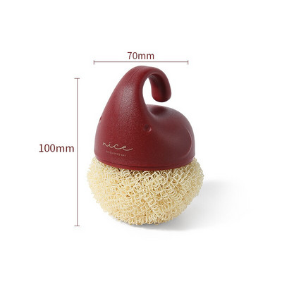 Βούρτσα νανοκατσαρόλας κουζίνας Αντικαταστάσιμη καθαρή σφαίρα με μακριά λαβή από χάλυβα Κουζίνα μαγειρικής μαγειρικής με μακριά λαβή Βούρτσα καθαρισμού πιάτων