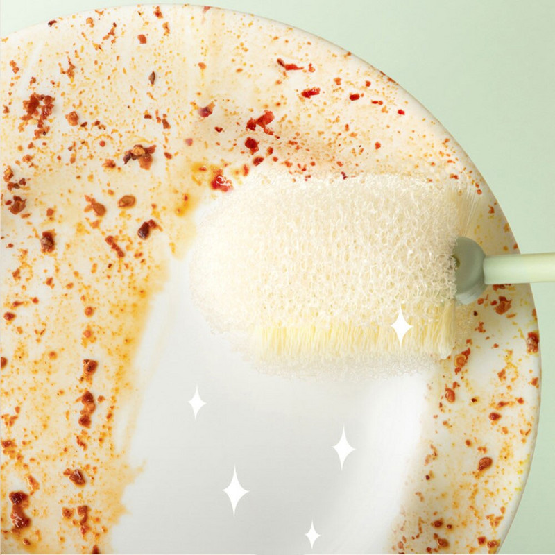 Ilgos rankenos butelių šepetėlio valiklis Nuimami valiklio puodeliai Šveitimo šepetys Kempinėlių valymo šepečių butelių ploviklis virtuvei