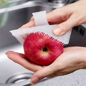 Perie de curățare a bucătăriei de uz casnic japoneză Perie de legume Perie de spălat vase din silicon Perie de curățare a fructelor și legumelor