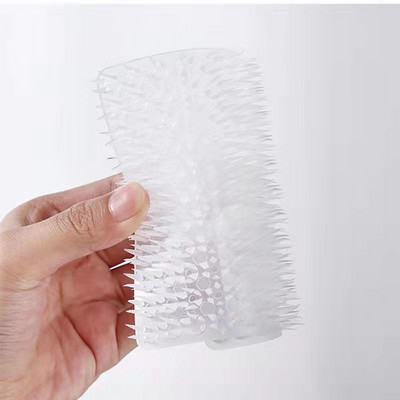 Perie de curățare a bucătăriei de uz casnic japoneză Perie de legume Perie de spălat vase din silicon Perie de curățare a fructelor și legumelor