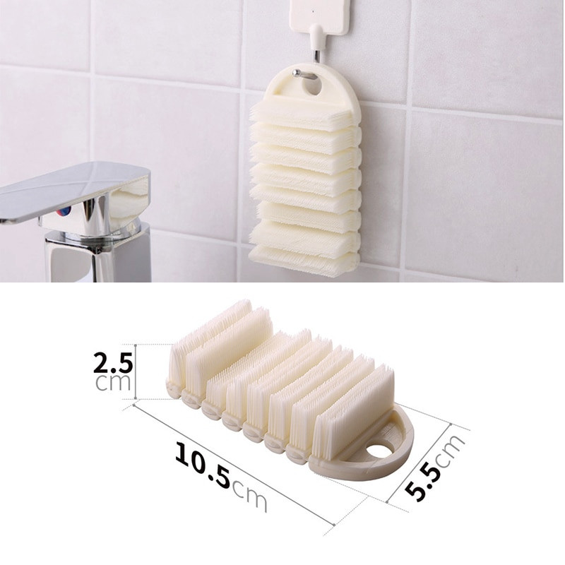 Fleksibilna, mekana četka za pranje ruku Djeca Čišćenje šava prstiju Uklanjanje kamenca Kreativna masaža Alat za čišćenje noktiju Četka za čišćenje noktiju