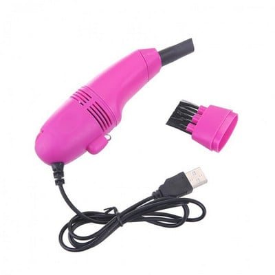 1 τεμ. USB Mini Ηλεκτρική σκούπα πληκτρολογίου Apple Computer Cleaning Dusting Brush Household Cleaning Gadget