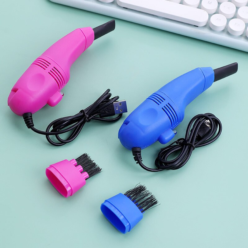 1 τεμ. USB Mini Ηλεκτρική σκούπα πληκτρολογίου Apple Computer Cleaning Dusting Brush Household Cleaning Gadget