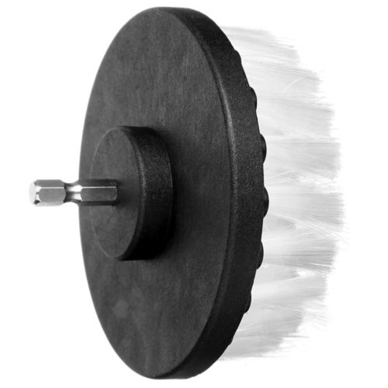 Kućanska električna četka za bušilicu Plastična okrugla četka za čišćenje Nastavak za tepihe Za kožu i presvlake Električni ribač