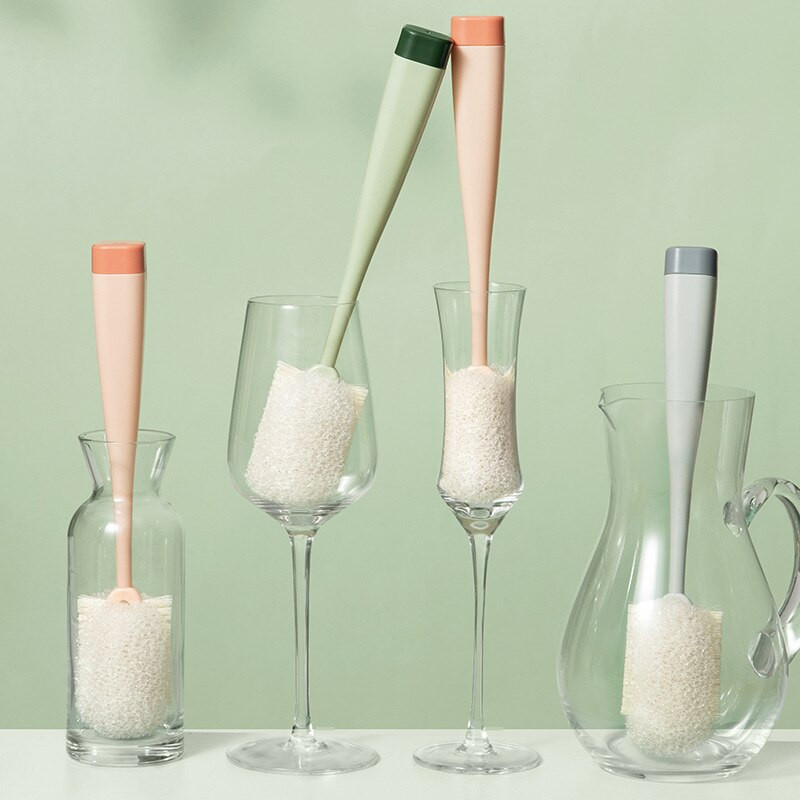 Beebipudelihari Pika varrega käsn Puhastusharja tass Ilma ummikuteta Puhastus Väike hari Koduköögitööriistad