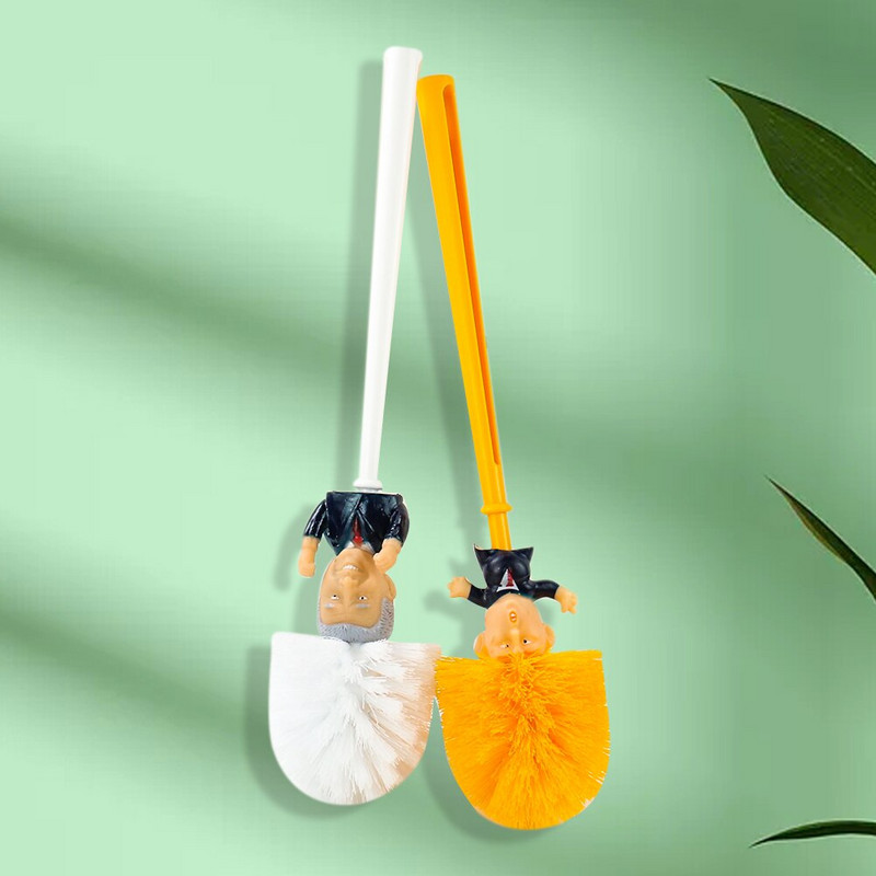 USA presidendi Trump Bideni tualetthari Naljakas gag - kingitus kõvakarvalisele tualetiharjale Kingitused sõpradele Kodumajapidamises kasutatavad puhastusseadmed