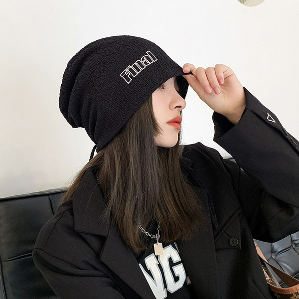 Casual καπέλο με γράμματα και κορδόνια