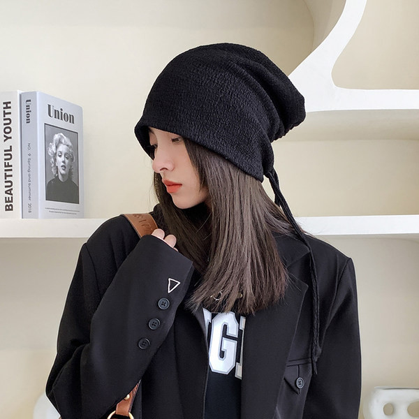 Casual καπέλο με γράμματα και κορδόνια