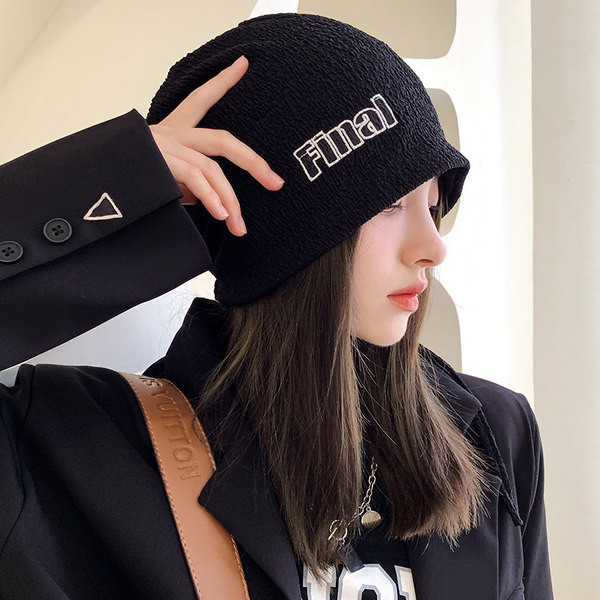 Casual καπέλο με γράμματα και κορδόνια