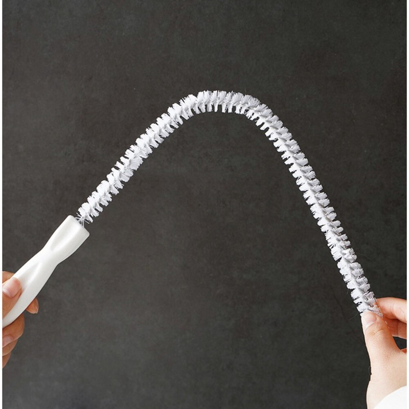 64 cm vamzdžių gilinimo šepetys Vonios plaukų kanalizacijos kriauklė Lankstomas valymo šepetys Vonios kambario virtuvės priedai kanalizacijos kamščių valiklis