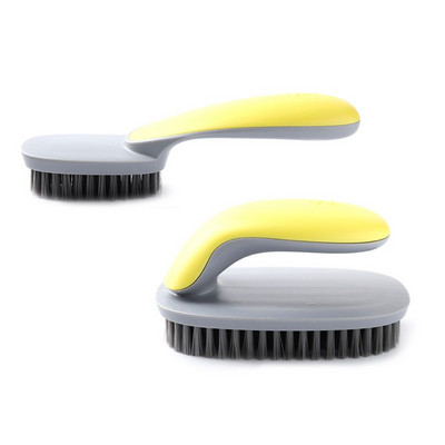 2 τεμάχια/σετ βούρτσα παπουτσιών Βούρτσα πλυντηρίου Ανθεκτικό πολυλειτουργικό μαλακό τρίχωμα οικιακής ένδυσης παπούτσια Παντελόνι λεκέδες Βούρτσα καθαρισμού