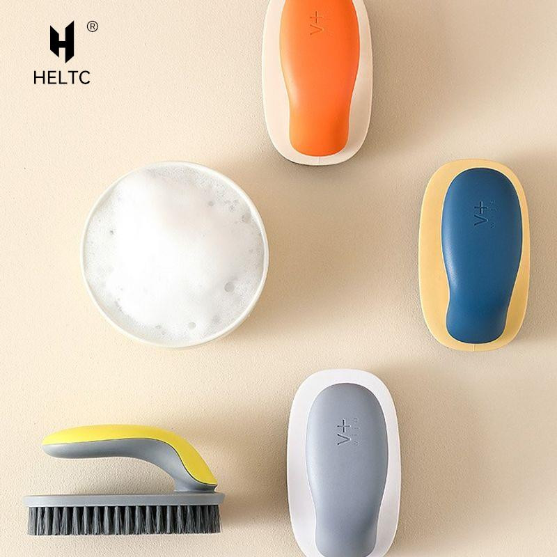 2 τεμάχια/σετ βούρτσα παπουτσιών Βούρτσα πλυντηρίου Ανθεκτικό πολυλειτουργικό μαλακό τρίχωμα οικιακής ένδυσης παπούτσια Παντελόνι λεκέδες Βούρτσα καθαρισμού