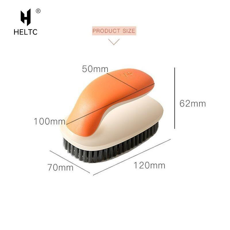 2 τεμάχια/σετ βούρτσα παπουτσιών Βούρτσα πλυντηρίου Ανθεκτικό πολυλειτουργικό μαλακό τρίχωμα οικιακής ένδυσης παπούτσια Παντελόνι λεκέδες Βούρτσα καθαρισμού