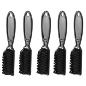 5X Fade Brush Šukos Žirklės Valomasis šepetys Kirpykla Skin Fade Vintage Oil Head Forving Carving Valomasis šepetys