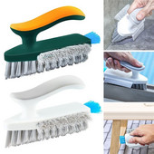 Βούρτσα ραφής 4 σε 1 δαπέδου Βούρτσα απόξεσης Ενσωματωμένη εύκαμπτη σκληρή τρίχα βαρέως τύπου μπάνιου γωνιακή ρωγμή Εργαλείο καθαρισμού