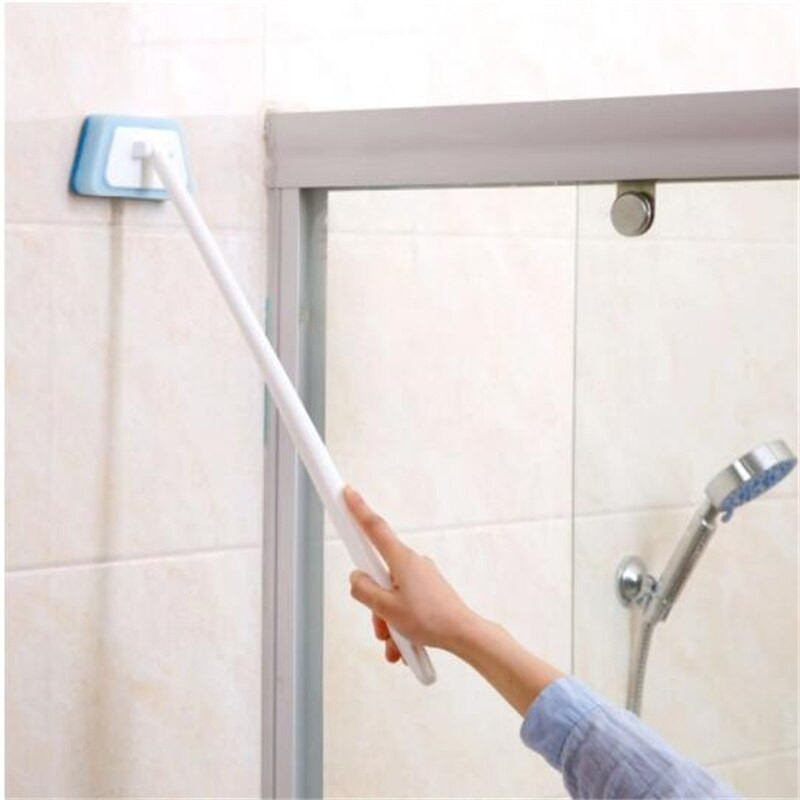 Vonios kiliminės kempinės šepetys ilga rankena Sieninių plytelių valymo šepetys Langų valymas Automobilių namų valymas Vonios besisukantis tualeto šepetys