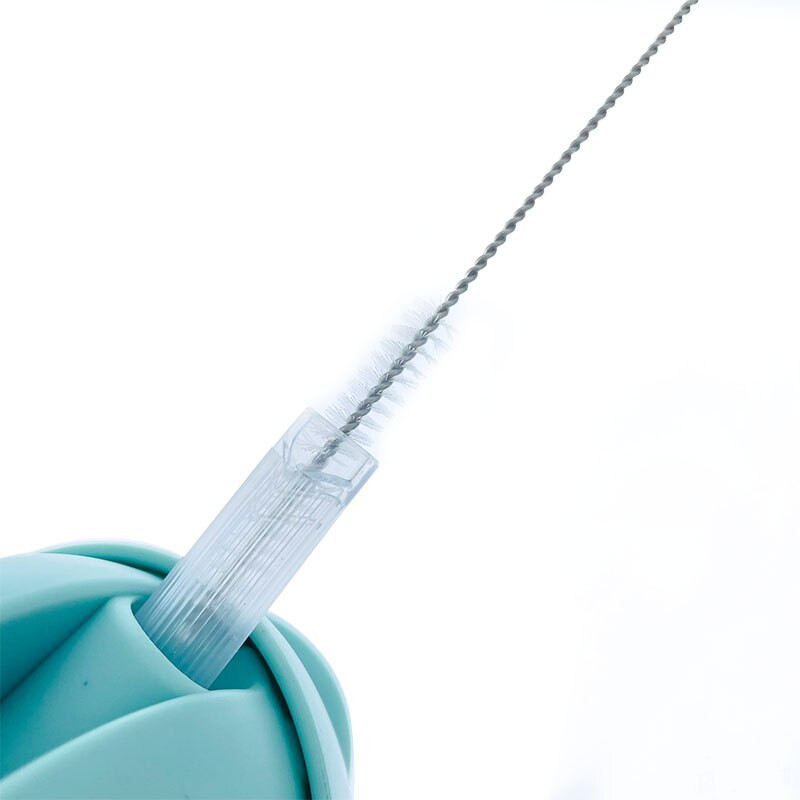 5tk/partii pudelihari 360 kraadi pöörlev beebilutt, nibude puhastusharjade komplekt käeshoitav pehme peaga toidukvaliteediga kastmine