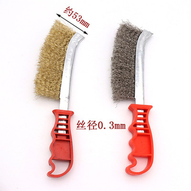 Čistiace kefy na oceľový drôtený gril Drôtená kefa z nehrdzavejúcej ocele Silná kefa na odhrdzavenie Čistiace prostriedky na oceľové drôtené kefy