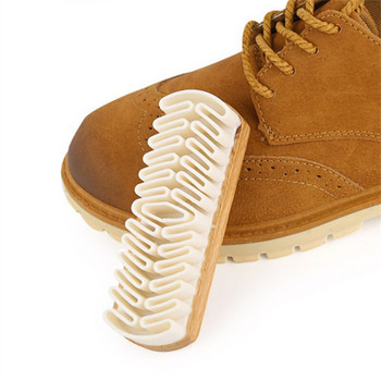 1 τμχ βούρτσα καθαρισμού σουέτ Nubuck Υλικό Παπούτσια Μπότες Τσάντες Φροντίδα ρούχων Βούρτσα καθαρισμού Εργαλείο καθαρισμού καθαρισμού