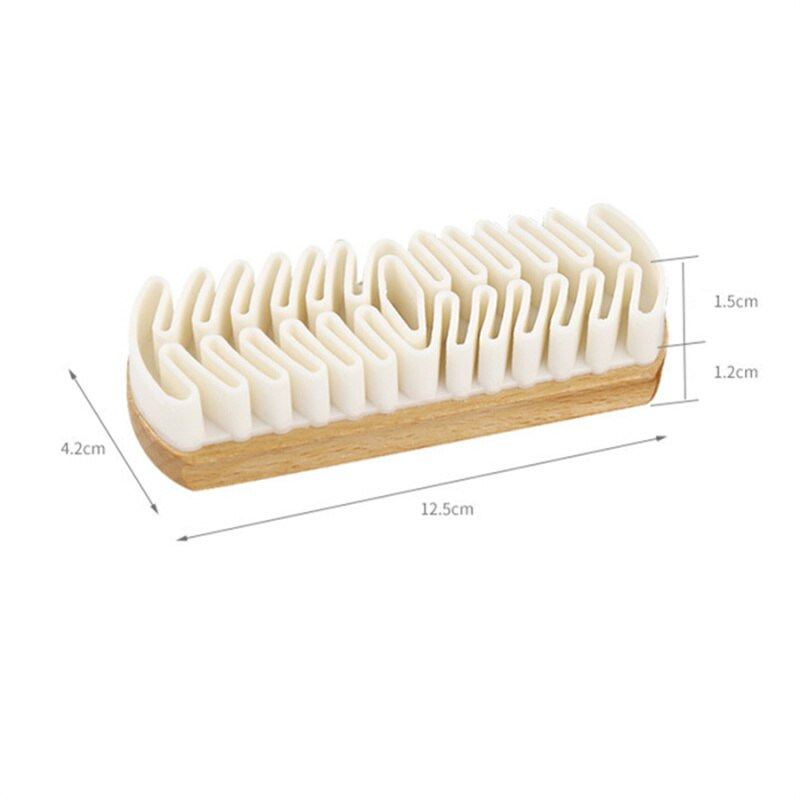 1PC perie de curățare piele de căprioară Material nubuc Pantofi Cizme Genți Îngrijire haine Perie de curățare Scrubber Instrument de curățare