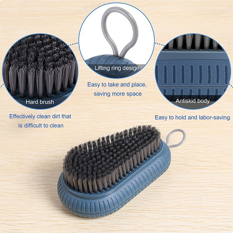 Νέα βούρτσα καθαρισμού, Ποιοτική, ανθεκτική μαλακή βούρτσα πλυσίματος ρούχων, βούρτσα καθαρισμού παπουτσιών, αντιολισθητική σχεδίαση βούρτσες οικιακού καθαρισμού