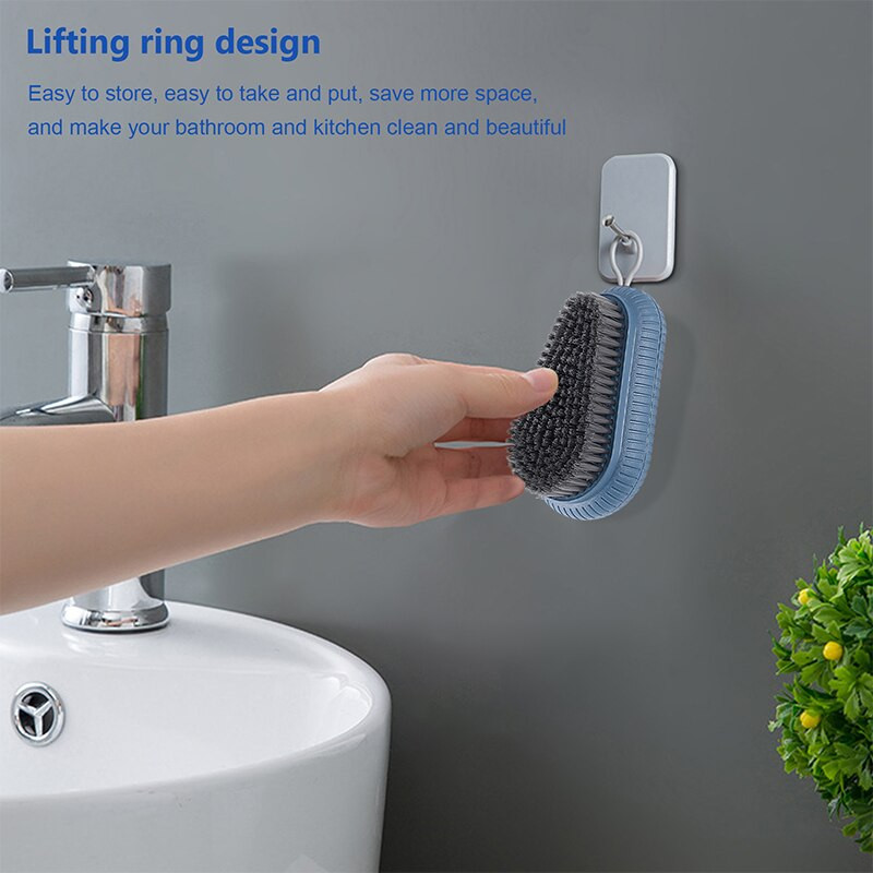 Νέα βούρτσα καθαρισμού, Ποιοτική, ανθεκτική μαλακή βούρτσα πλυσίματος ρούχων, βούρτσα καθαρισμού παπουτσιών, αντιολισθητική σχεδίαση βούρτσες οικιακού καθαρισμού