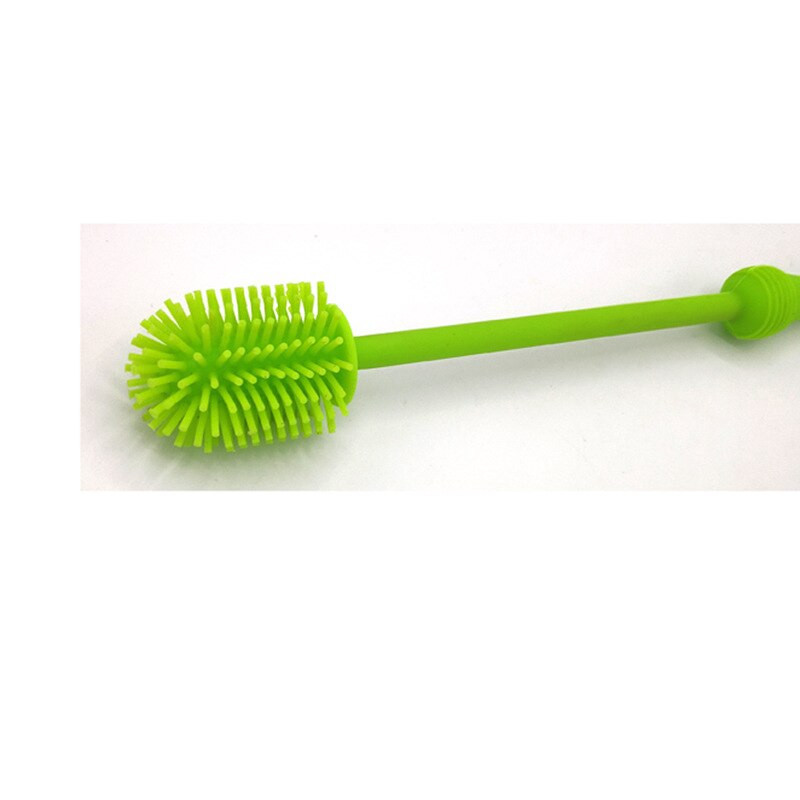 Perie pentru pahare de vin de bucătărie Perie din silicon pentru biberoane Instrument de spălat Dispozitiv de curățat pentru pahare de uz casnic Accesoriu de curățare pentru spălare