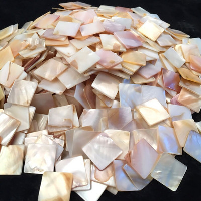 100g Square Pure White Color 100% Chinese Freshwater Shell Mother of pearl mosaic tile for interior house decoration tiles