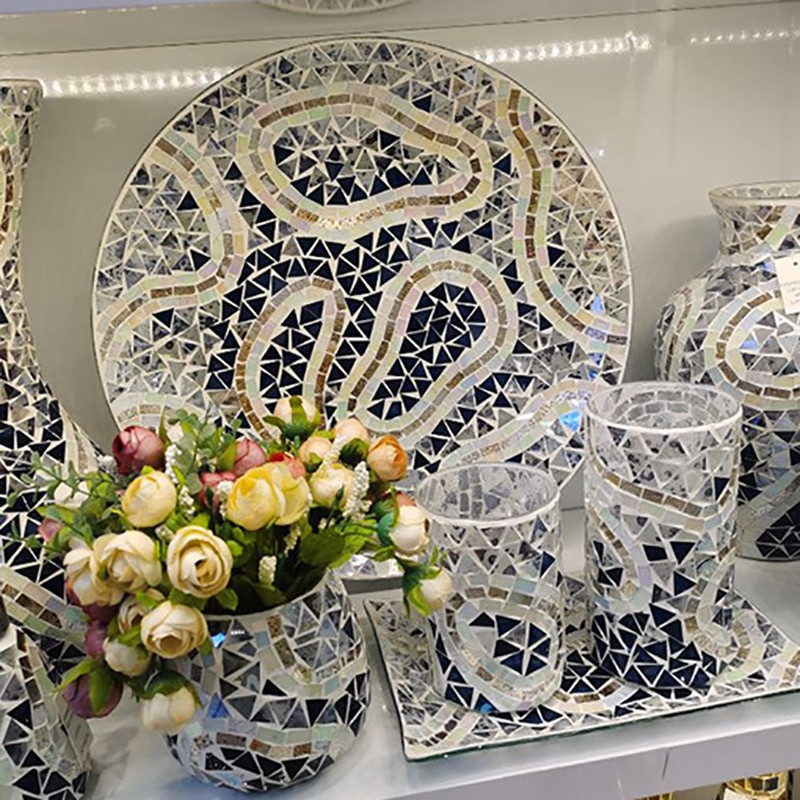 50 g läbipaistvast klaasist mosaiikplaadid kolmnurksed peitsitud mosaiikplaadid. DIY mosaiigi valmistamise kivid käsitööks hobikunstiks koduseina kaunistamiseks