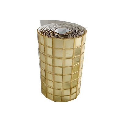 1 ρολό Αυτοκόλλητο Mini Square 5/10mm Ακρυλικό Μωσαϊκό Πλακάκια Καθρέφτη για Diy Μπάνιο Αυτοκόλλητο Τοίχου Χειροποίητα Χειροτεχνήματα Διακόσμηση Μπαρ σπιτιού