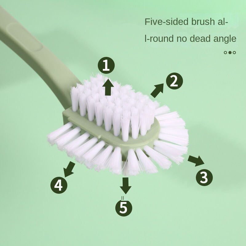 Βούρτσα παπουτσιών Πέντε όψεων Βούρτσες οικιακής χρήσης Πολυλειτουργική βούρτσα Ανθεκτική μαλακή βούρτσα παπουτσιών Εργαλεία καθαρισμού ρούχων