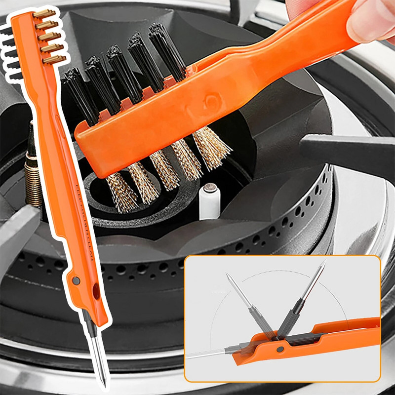 Köögipuhastusharjad Sügavgaasipliit messingist traatharjad jäigad ja pliidiplaadi kaabitsad õhupuhasti rasva mustuseharjad pott