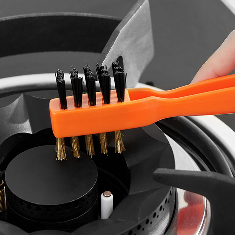 Köögipuhastusharjad Sügavgaasipliit messingist traatharjad jäigad ja pliidiplaadi kaabitsad õhupuhasti rasva mustuseharjad pott