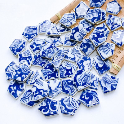 50g Nepravilne keramičke mozaik pločice Kreativni ulomak mozaika DIY kamenje za izradu mozaika za zanatske hobije Umjetnost Dekoracija zidova doma