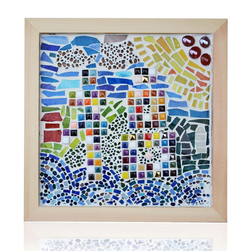 Mozaikos dalelių rašto silikoninės formos, skirtos epoksidinės dervos liejimo padėkliukams Namų dekoravimui Sub-masaike dalelės Amatai F0n8