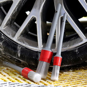 Σετ βουρτσών λεπτομέρειας αυτοκινήτου 2/3 τμχ για ελαστικά τροχών αυτοκινήτου Εξαεριστήρες κινητήρα Πάνελ θυρών Super soft, συνθετικές βούρτσες με τρίχες