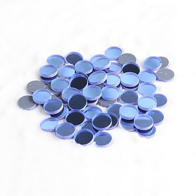 Mozaic rotund din oglindă de sticlă de 50 g Piesă de mozaic multicoloră Pietre de fabricare a mozaicului pentru artizanat Hobby Artă Decorarea peretelui de acasă